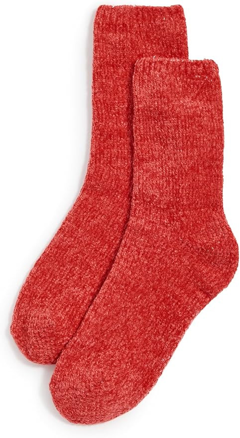 STEMS Women's Fuzzy Crew Socks | Amazon (US)