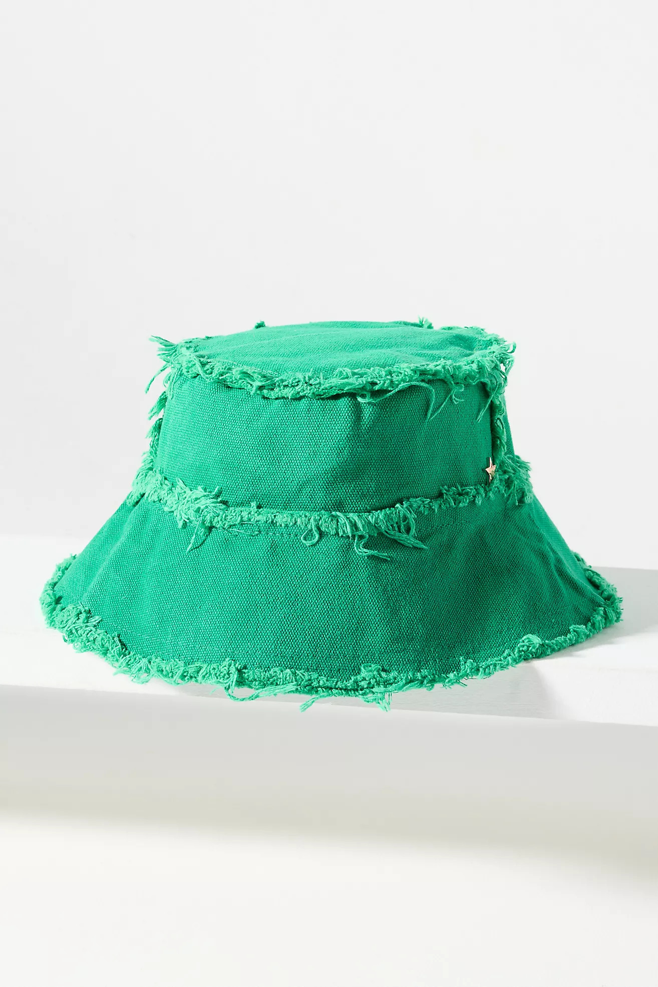 Jocelyn Cotton Frayed Bucket Hat | Anthropologie (US)