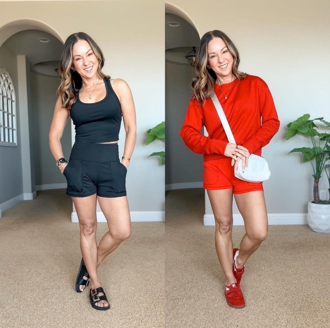 Flattering Activewear Shorts


For reference: I’m 5’1”, 109lbs,
▪️Shorts size XS runs TTS in black & grey blue (size up if in-between sizes)
▪️Longline Tank w/built in bra small
▪️Pullover XS 

Athleisure gym shorts activewear comfy shorts Mom style summer outfits fitness casual summer style Everyday style easy outfits Amazon fashion  Amazon finds  comfy outfits  comfy casual  activewear EverydayHolly

#LTKPetite #LTKSeasonal #LTKootd