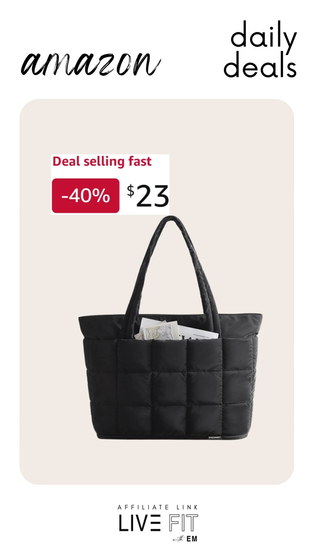 This expandable tote bag for women brings cheerful versatility and effortless style to everyday outings with modern flair. #ExpandableTote #WomensBag #FashionEssentials #DailyStyle #TrendyAccessories #WardrobeGoals #LifestyleFavorites #ChicWear #SmartLiving #ModernCharm 👜✨🌸
 

 #LTKActive #LTKSaleAlert #LTKTravel