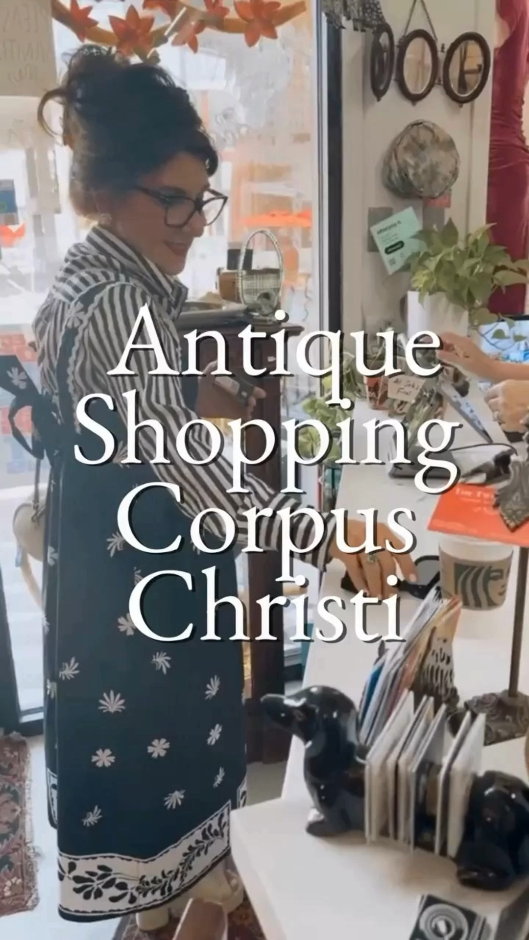 🛍️✨ Antique Shopping OOTD! ✨🛍️

Exploring the charming shops of downtown Corpus Christi, TX, in my latest look! I’m wearing this chic striped blouse from H&M, paired with a fabulous dress from Zara. Completing the outfit are my stylish H&M shoes, perfect for a day of treasure hunting. 

This look is all about effortless elegance and comfort, ideal for a day out antiquing. Don't forget to comment "shop" for links! Happy hunting, fashion lovers! 🌟🖤

#LTKSeasonal #LTKVideo #LTKTravel