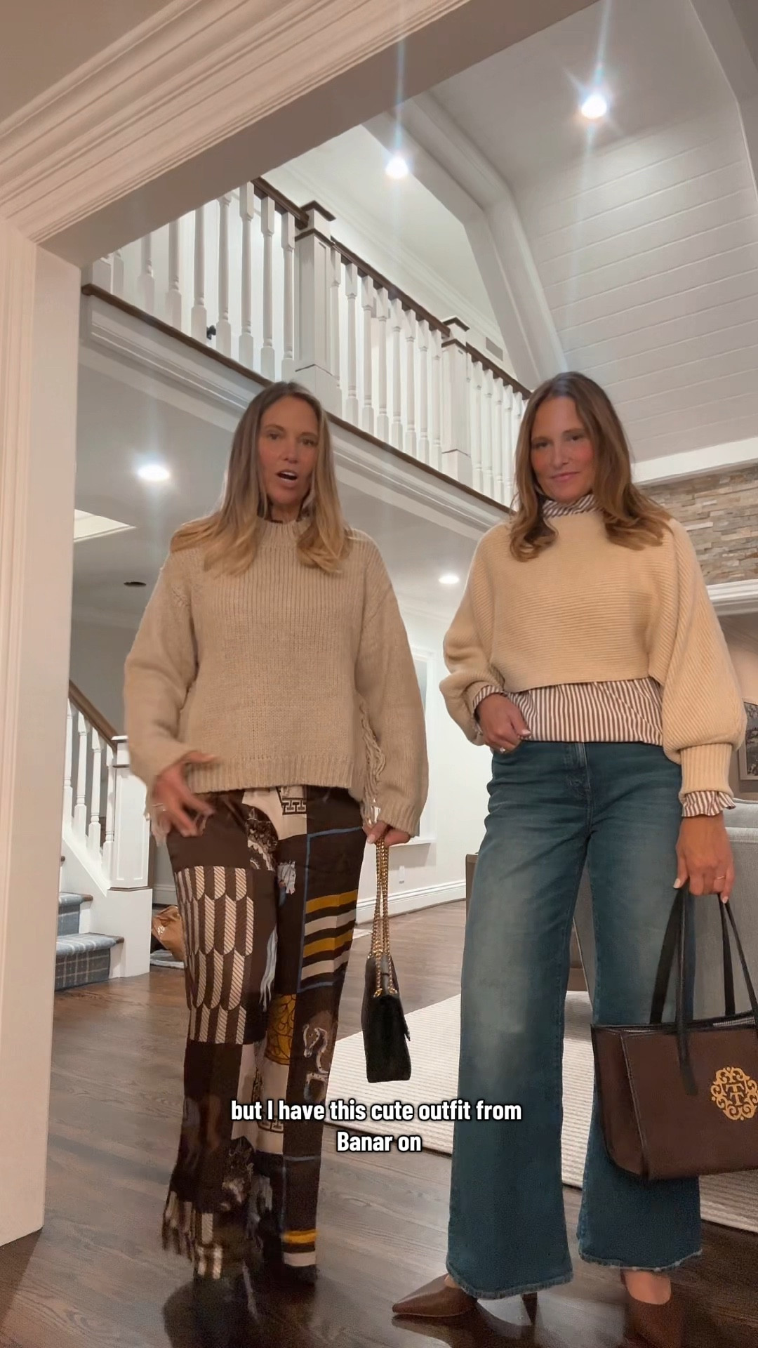 We have size Larges in everything! 

Like and comment TWINS for some winter style! 
@benaarla
#sisters #over40style #twins 

#LTKOver40 #LTKStyleTip #LTKootd