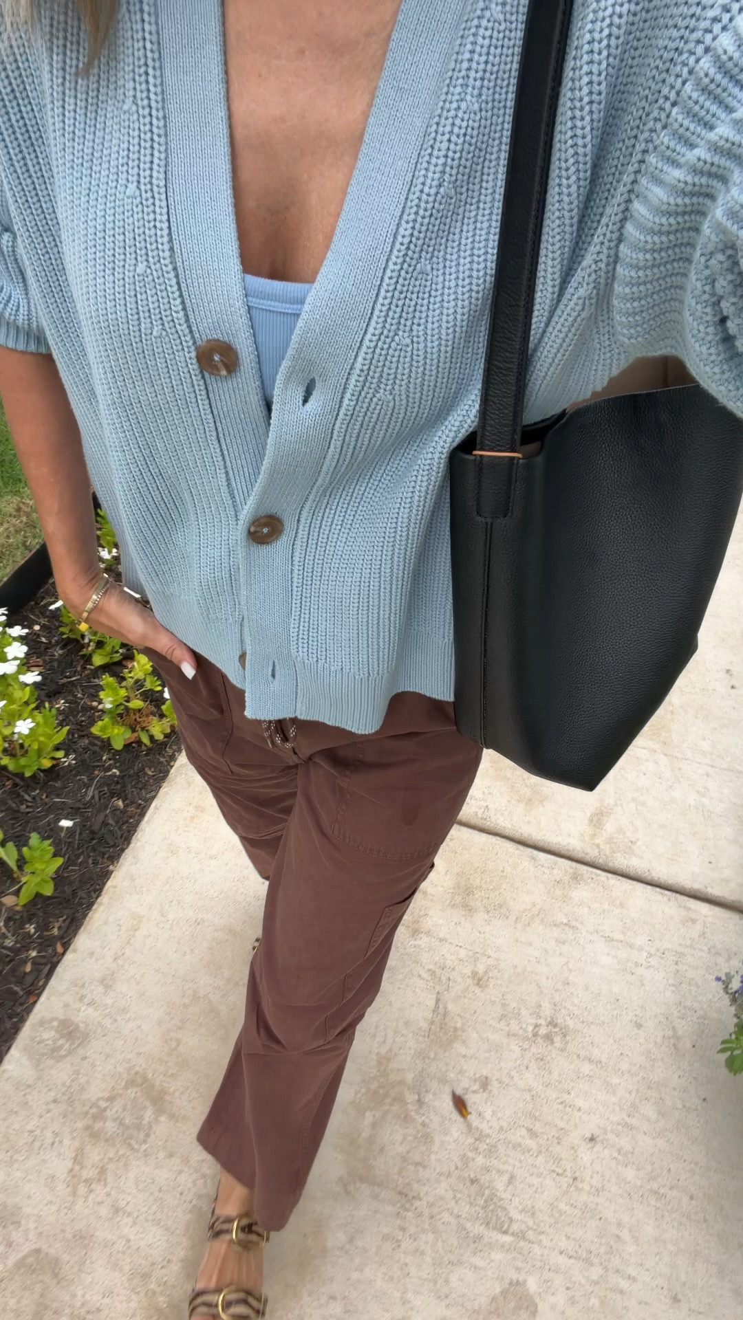 OOTD  
-cardigan sz S
-tank sz S
-Pants TTS @Pistola Denim 
-quince bag is good!

#LTKgrwm #LTKdayinmylife