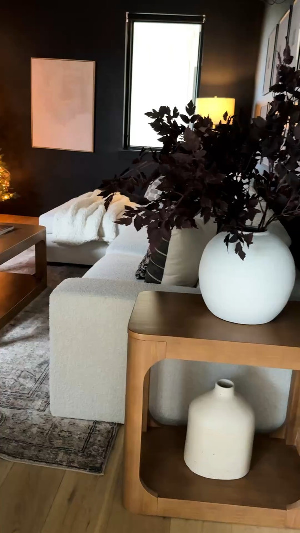 Our media room got a major glow-up, and I’m obsessed!