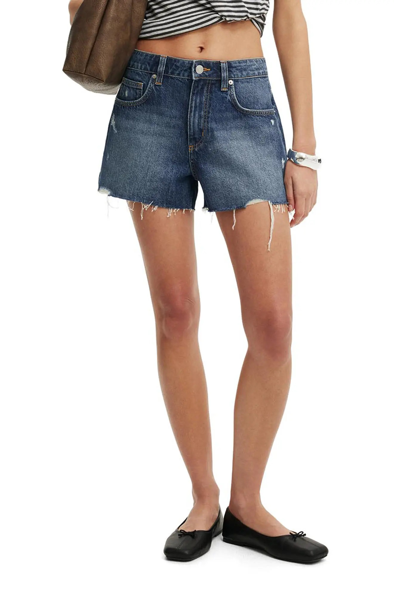 Cotton On Original Denim Cutoff Shorts (Women) | Nordstrom | Nordstrom