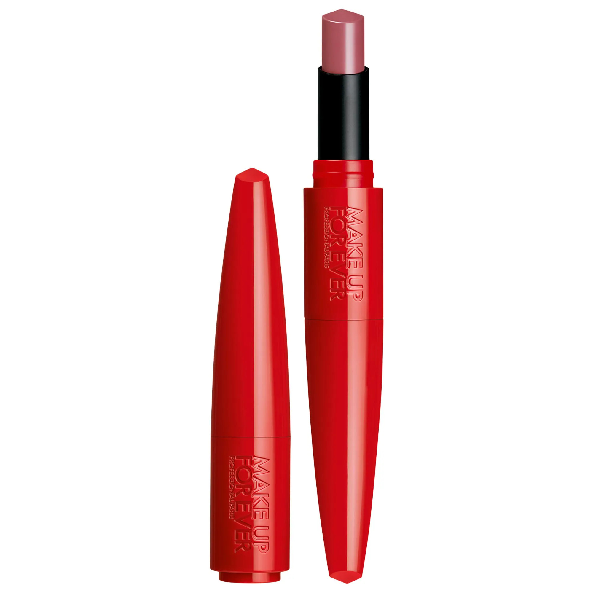 MAKE UP FOR EVER Rouge Artist For Ever Satin & Matte Lipstick 172 Upbeat Mauve 0.09 oz / 2.8 g | Sephora (US)