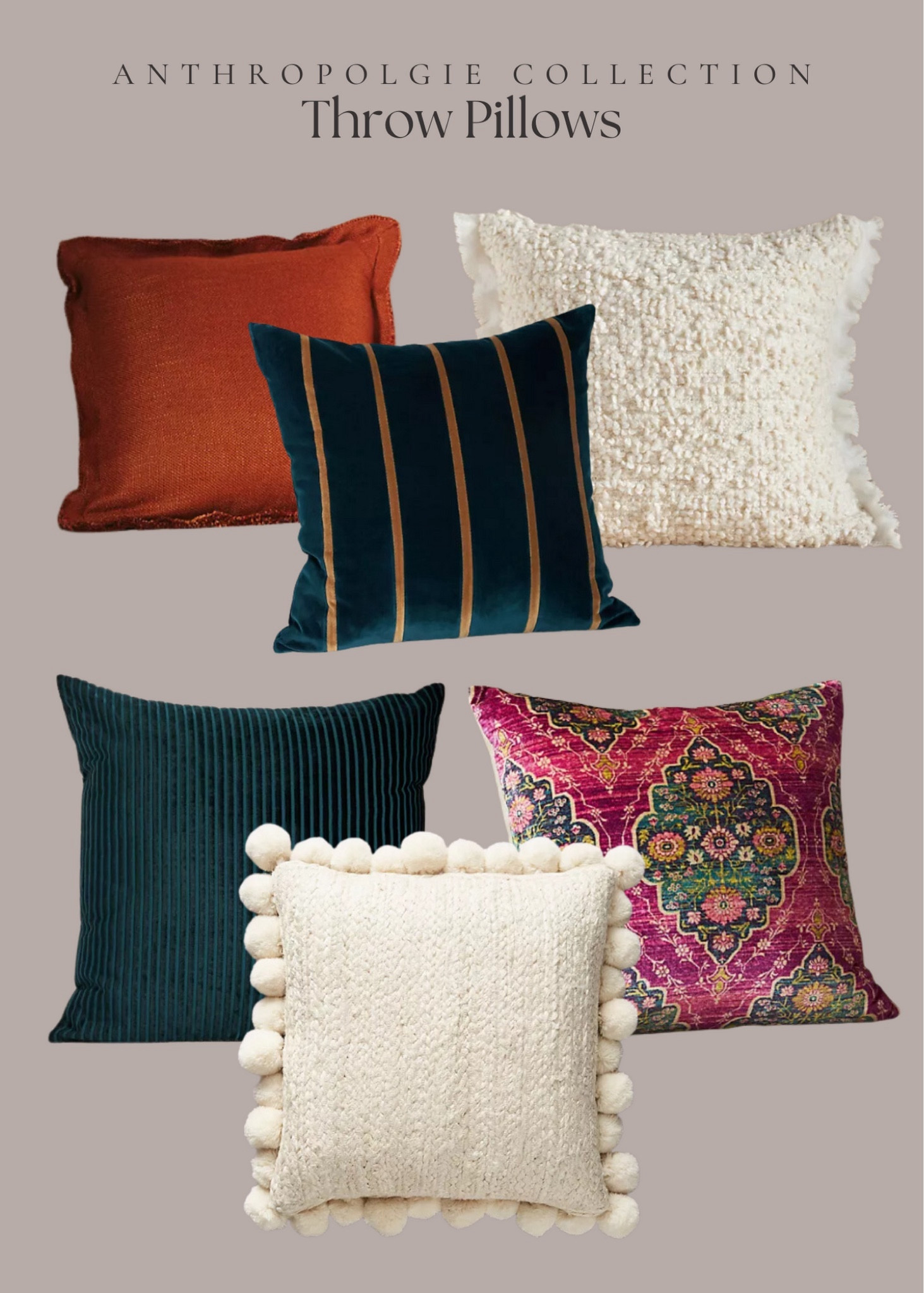Anthropologie never misses with their pillows. They add the perfect amount of flair to a space 😍

#throw #pillow #down #anthro

#LTKstyletip #LTKhome #LTKMostLoved