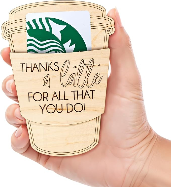 Thank You Gift - Coffee, Teach, Repeat Gift Card Holder - Lovely Teacher Gifts for Women, Men - S... | Amazon (US)