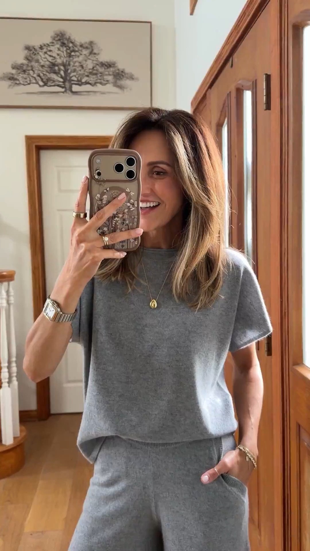 NSale favorite cashmere find: this set is so good I got another one this year! Once you try it you will want to wear it daily. Great for travels, lounging, hosting, running errands, drop off and pick up, and even to wear over your workout set! Size xs

#LTKootd #LTKstorytime #LTKSaleAlert