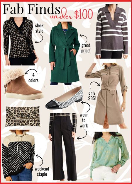 If you're stretching your budget and trying to make every dollar count, don't miss this week's Fab Finds Under $100. I'm sharing some fabulous fashion finds for both casual fall workdays and weekends. #fabfinds #gooddeals #bestbuys #save #sales #under100 #fashionover40 #over50fashion #fabulousafter40 

#LTKsalealert #LTKfindsunder100 #LTKover40