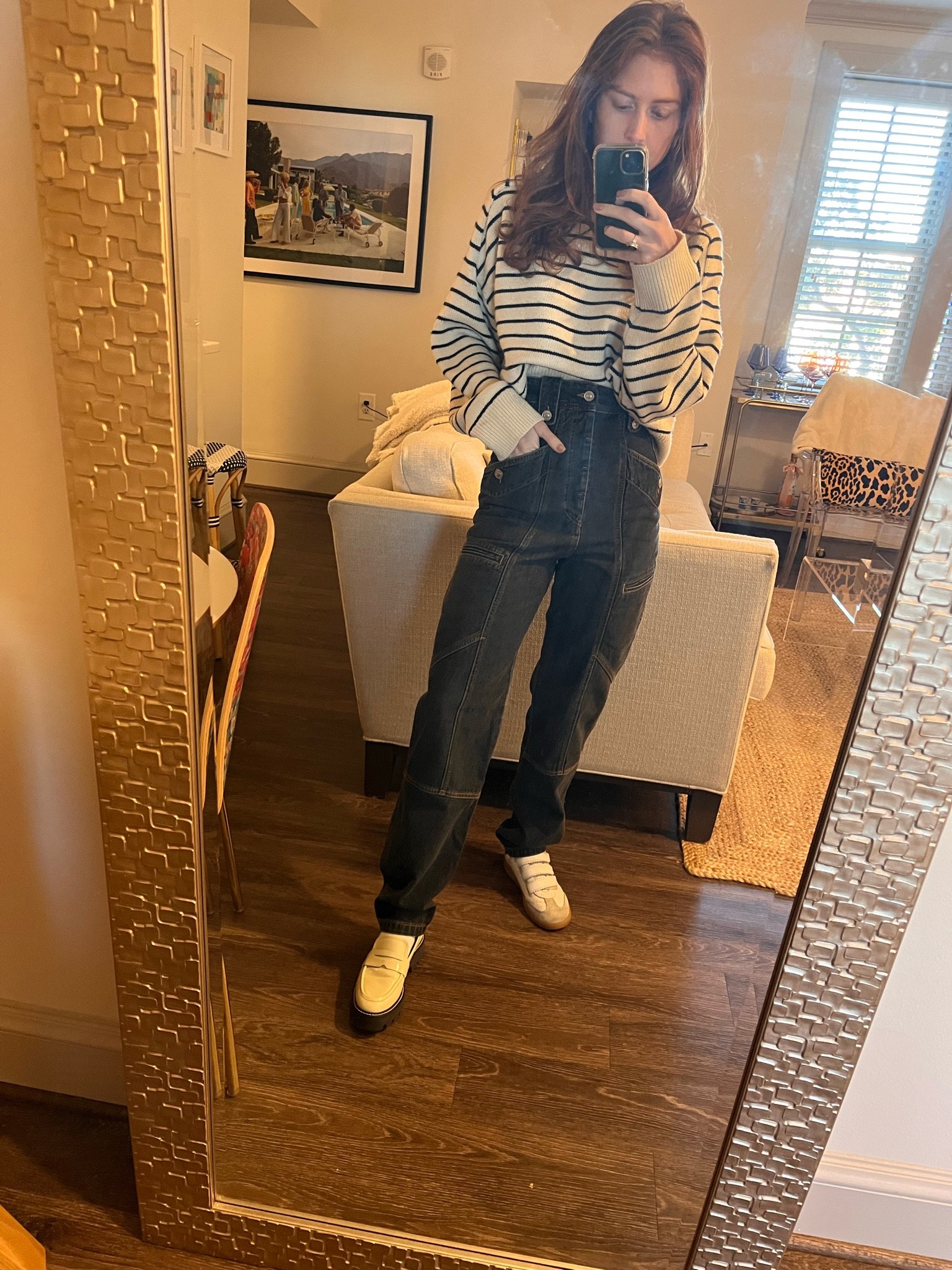 I swear I’ll clean my mirror at some point. Which shoe ;) 

PS I’ve worn my Isabel Marant Beth sneakers everyday for 2 years straight. They are still in amazing condition and are my favorite sneakers I own. If you listen to me on anything it’s these guys.

#LTKsalealert #LTKstyletip #LTKSeasonal