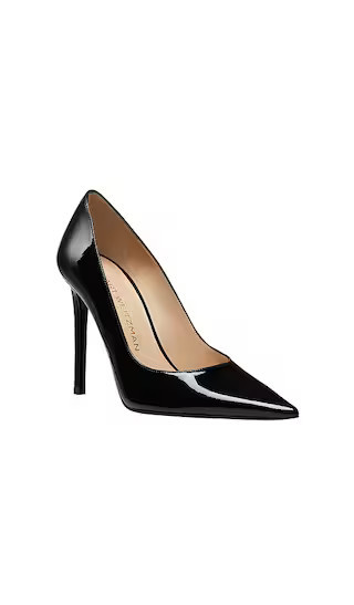 Stuart Weitzman Stuart Power 100 Pump in Black. | Revolve Clothing (Global)