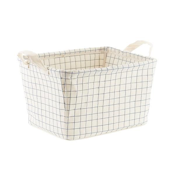 Medium Quilted Bin Canvas | The Container Store