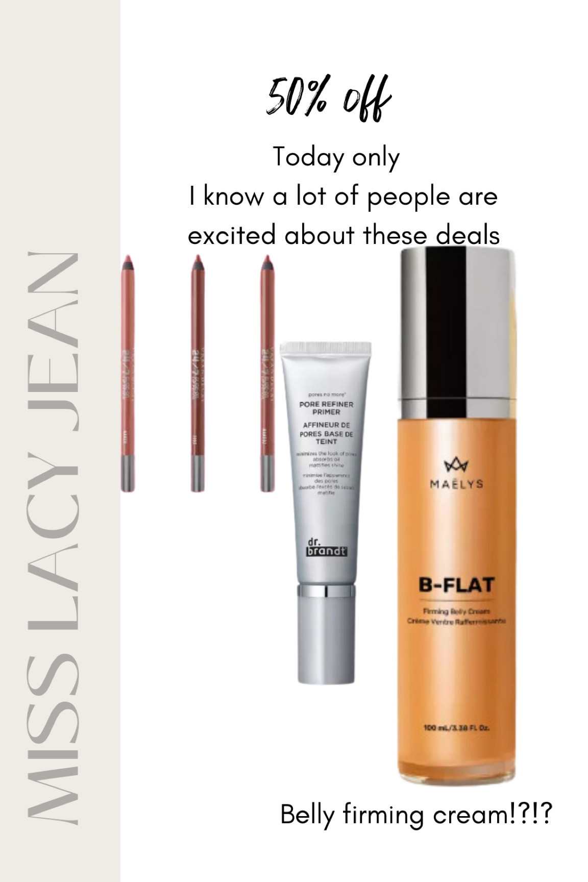 Ulta beauty deal of the day 
Body firming cream
Pore primer!

#LTKFind #LTKsalealert #LTKbeauty