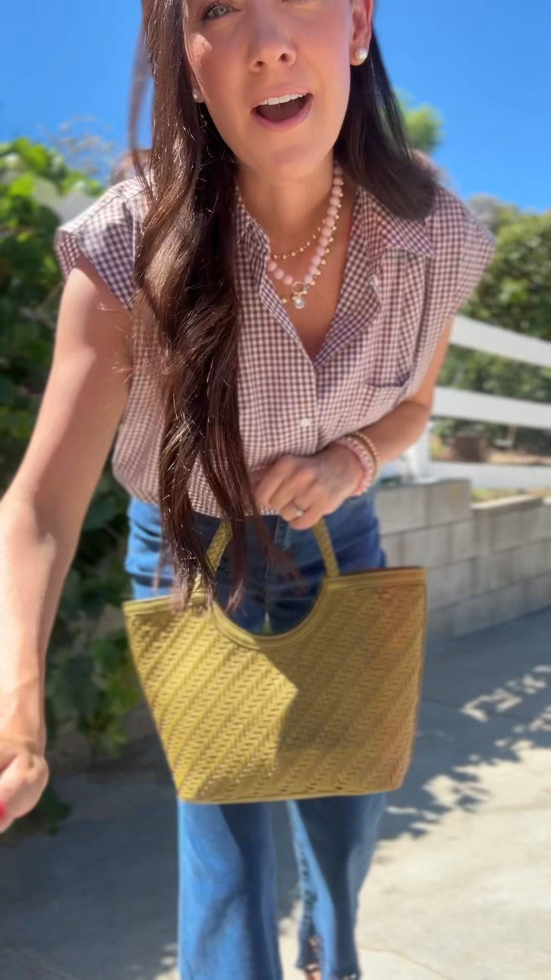 Amazon jeans in a size 4! I’ve worn these on repeat the past couple weeks & they are fabulous! Wearing a 4 & xs top

#LTKmomlife #LTKgrwm #LTKSaleAlert