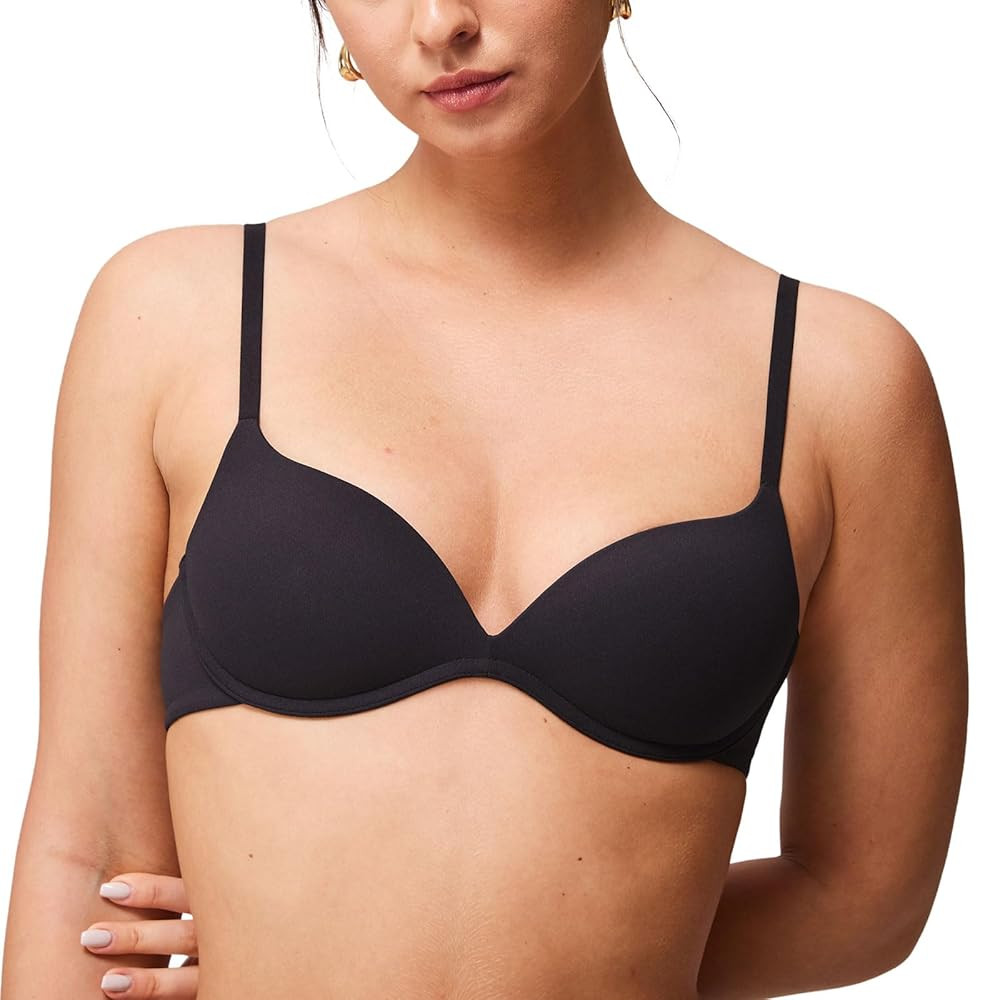 Wireless Lift Up Bras for Women Small Breasted T-Shirt Wirefree Padded Bras 32AA-38A | Amazon (US)