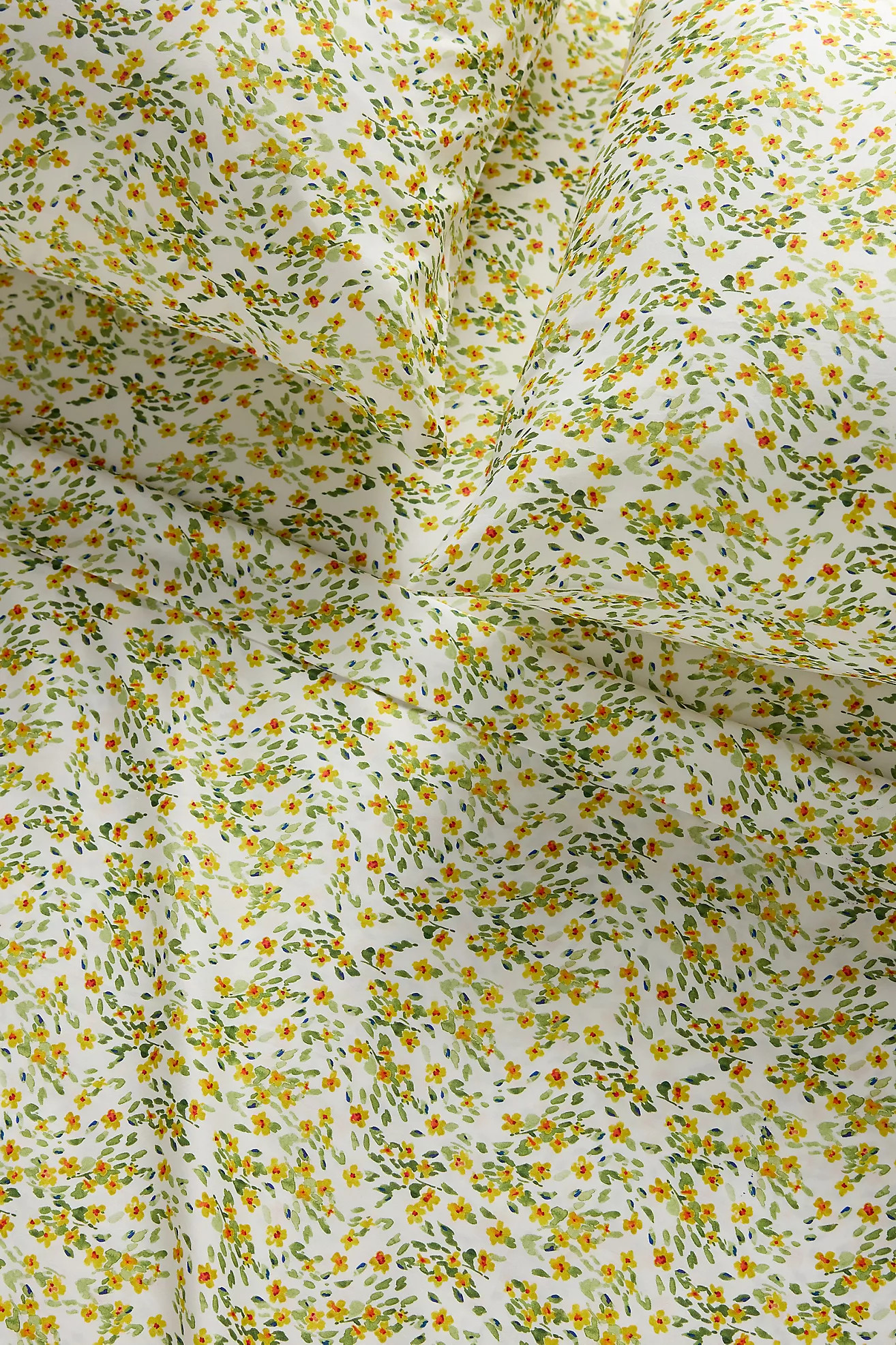 @nestingwithgrace Cotton Sateen Floral Printed Sheet Set | Anthropologie (US)