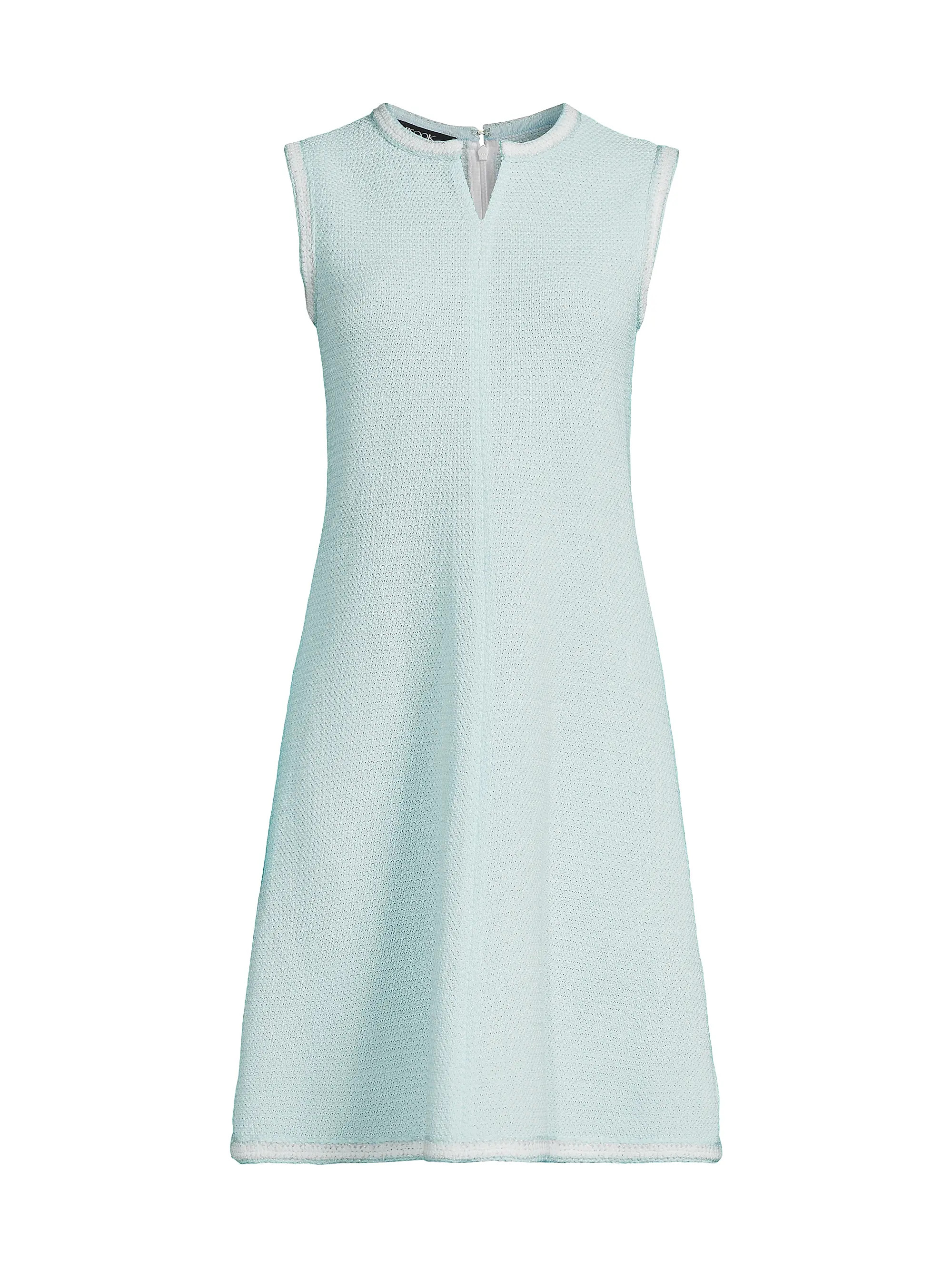 Modern Fit Crochet-Knit Knee-Length Dress | Saks Fifth Avenue