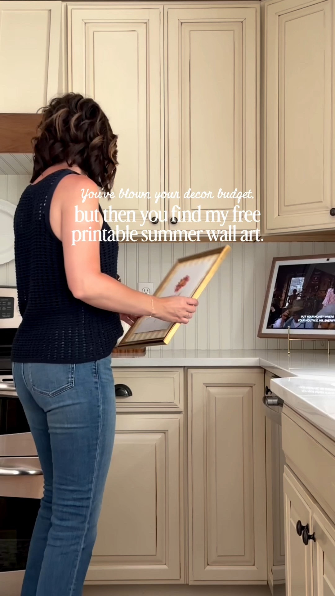 Printable wall art is on the blog. Download and print for free!

#LTKHome