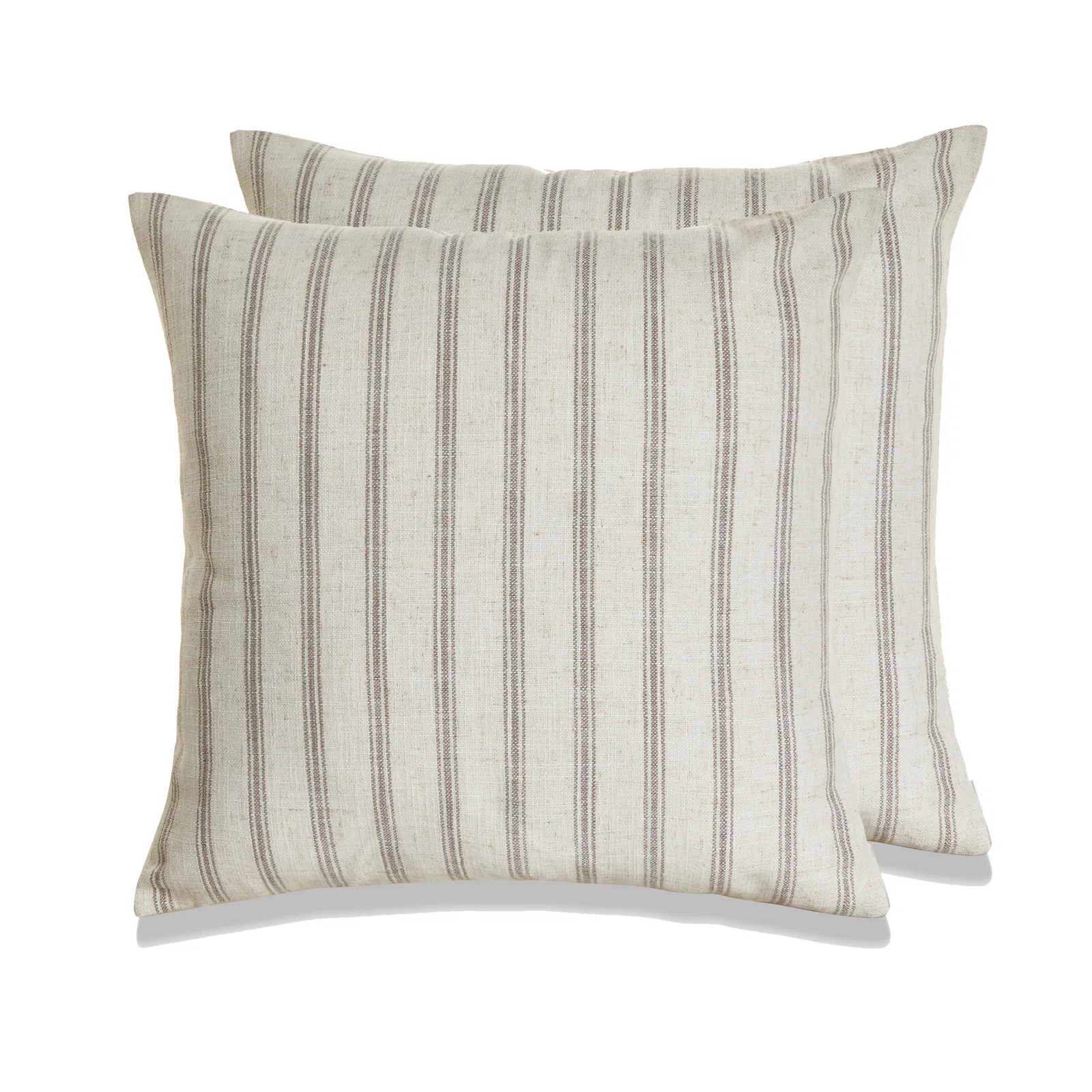 French Stripe Pillow Cover Only-set Of 2 (Set of 2) | Wayfair North America
