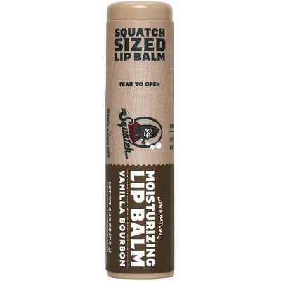 DR. SQUATCH Lip Balm - Vanilla Bourbon - 0.25oz | Target