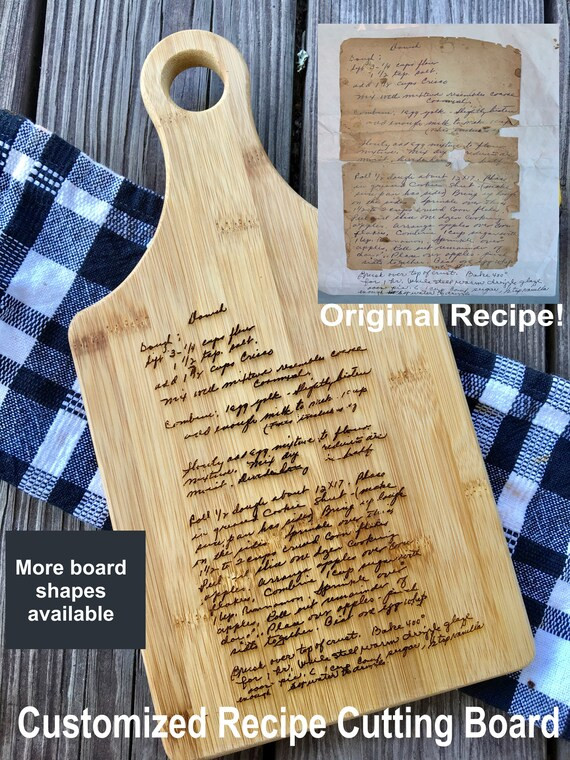 Personalized Recipe Cutting Board Mother's Day Gift | Etsy | Etsy (US)