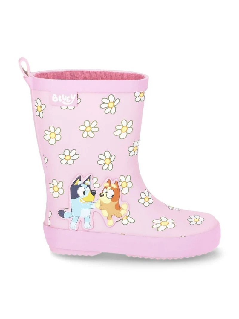 Bluey Toddler Girls Flower Rain Boots | Walmart (US)