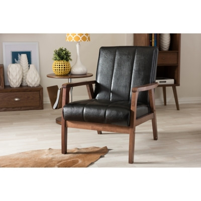 Baxton Studio Nikko Lounge Chair | Ashley | Ashley