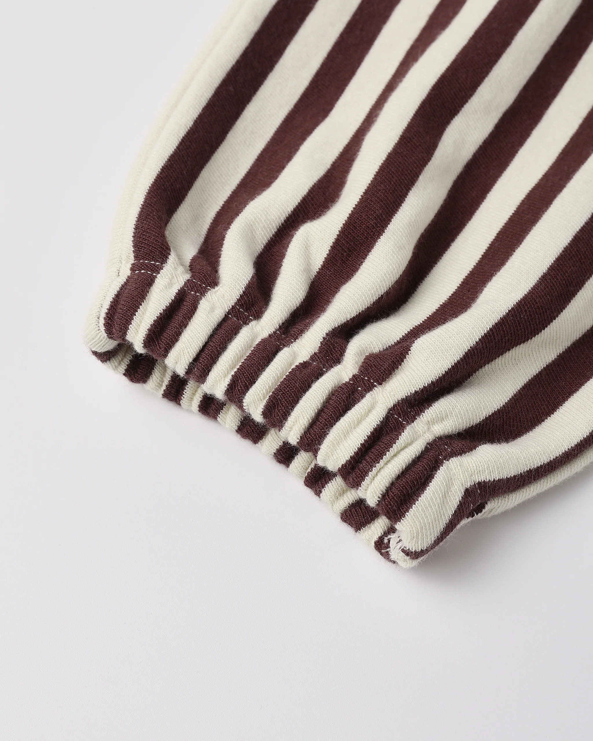 Relaxed Jogger || Burgundy Stripe | Rylee + Cru