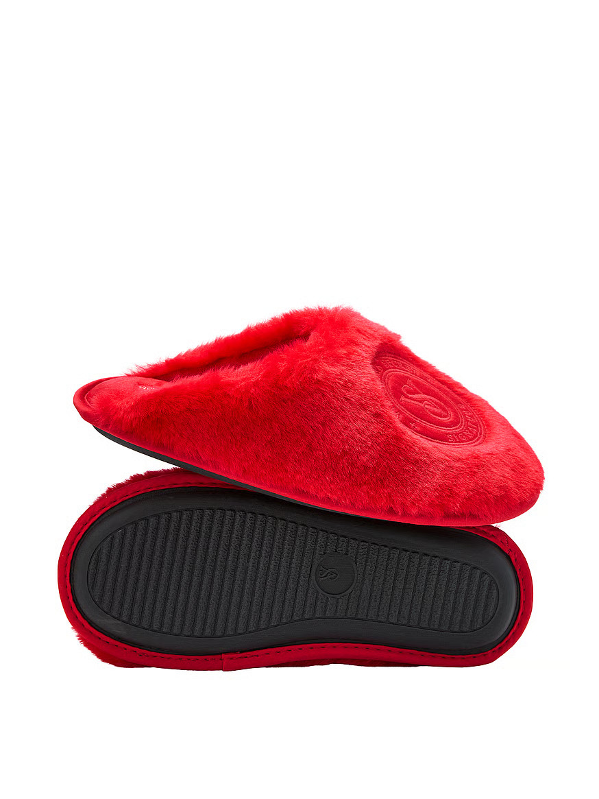 Closed-Toe Faux Fur Slippers | Victoria's Secret (US / CA )