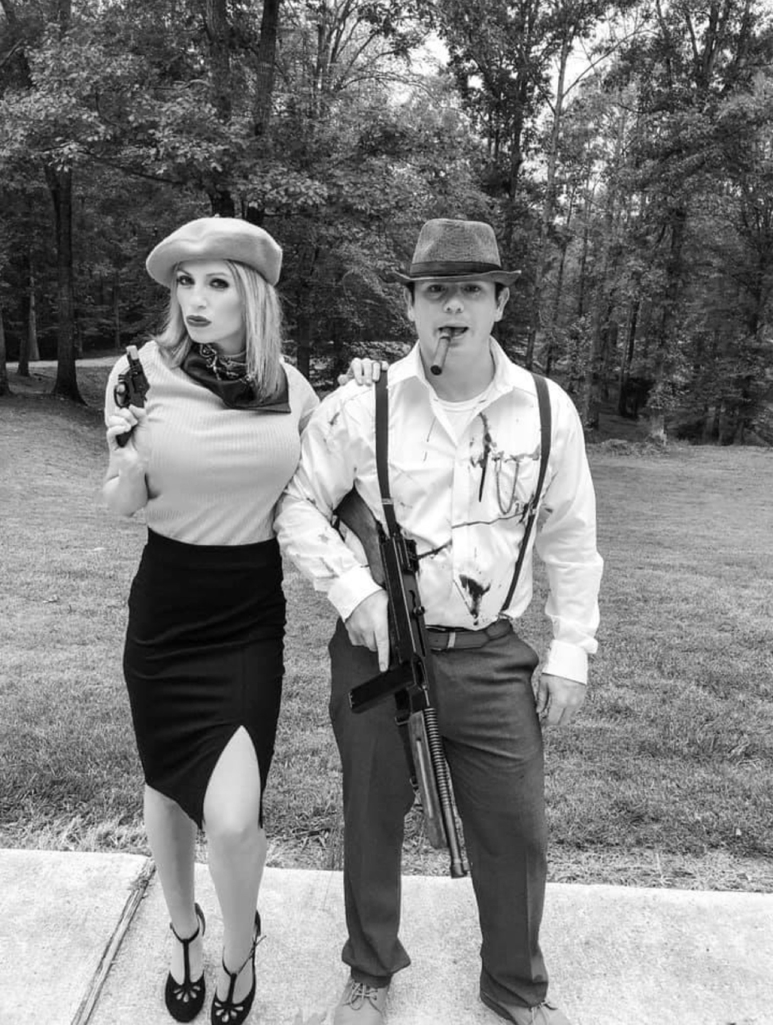 Bonnie and Clyde couples Halloween costume | Halloween costume ideas , amazon Halloween 

#LTKHalloween #LTKSeasonal #LTKfindsunder50