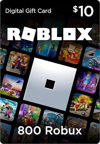 Roblox Digital Gift Card - 800 Robux [Includes Exclusive Virtual Item] [Online Game Code] | Amazon (US)