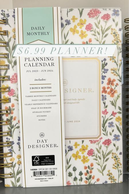 $6.99 back to school planner! Daily and monthly! 

#LTKBacktoSchool