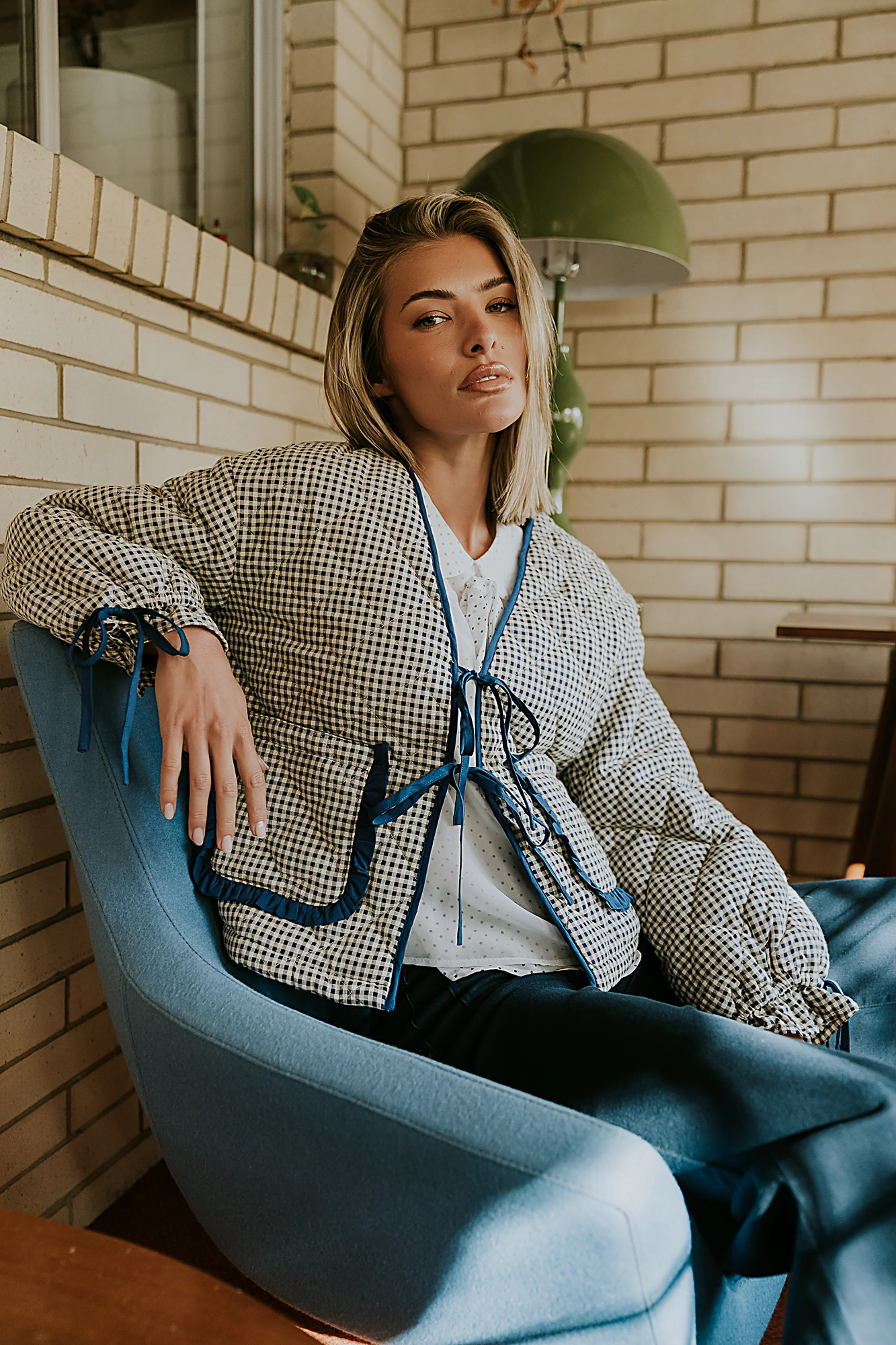 Andy Gingham Jacket | Böhme US