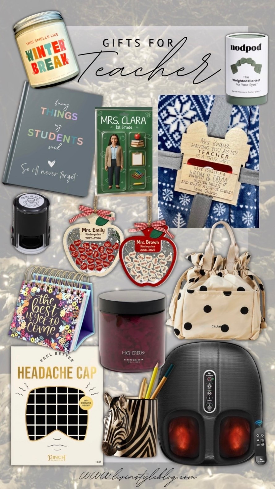 Teacher gift idea! Holiday gift guide for teachers! 

#LTKSeasonal #LTKHoliday #LTKGiftGuide