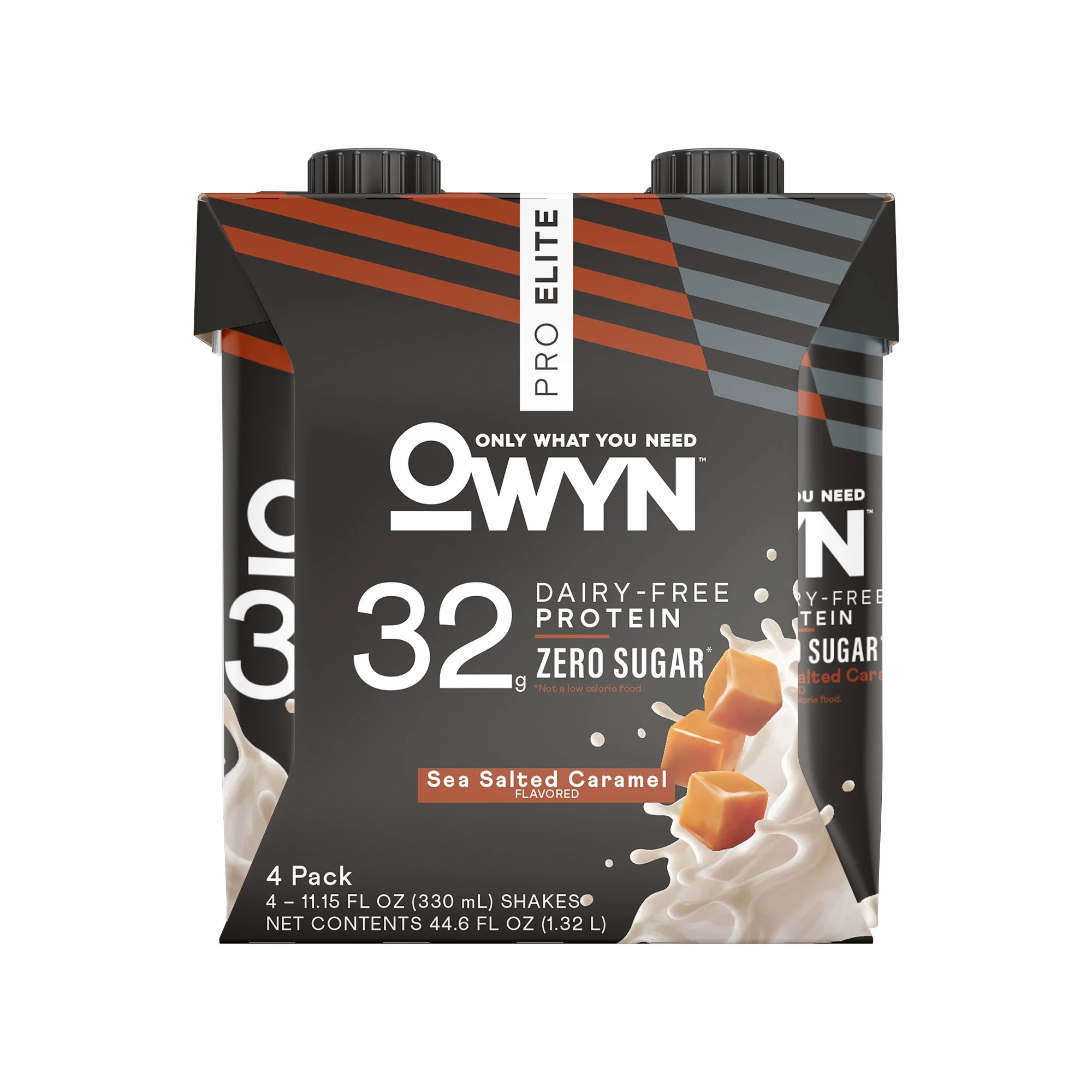 OWYN Pro Elite 32g High Protein Shakes, Sea Salt Caramel, 11.15 fl oz, 4 Count - Walmart.com | Walmart (US)