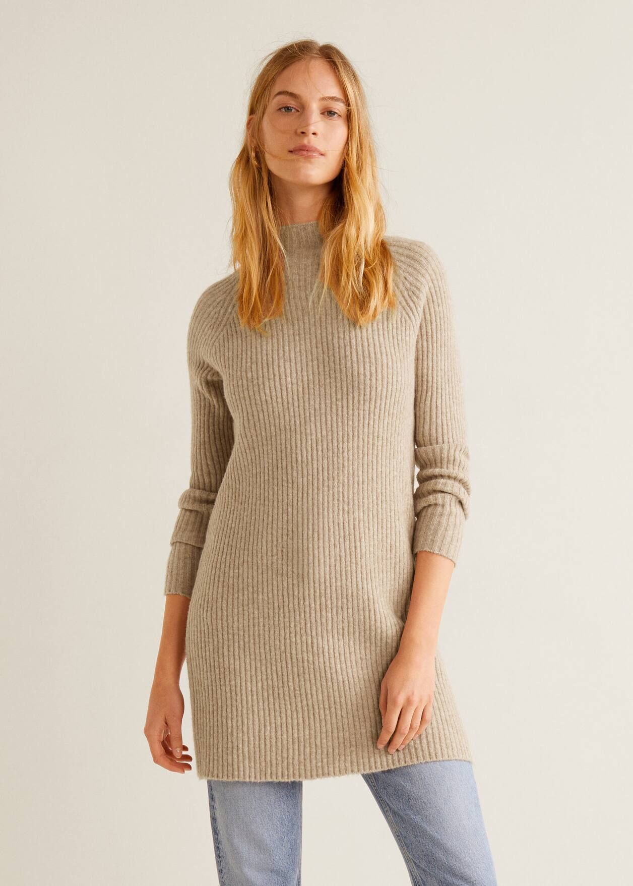 Turtleneck sweater - Women | MANGO (US)