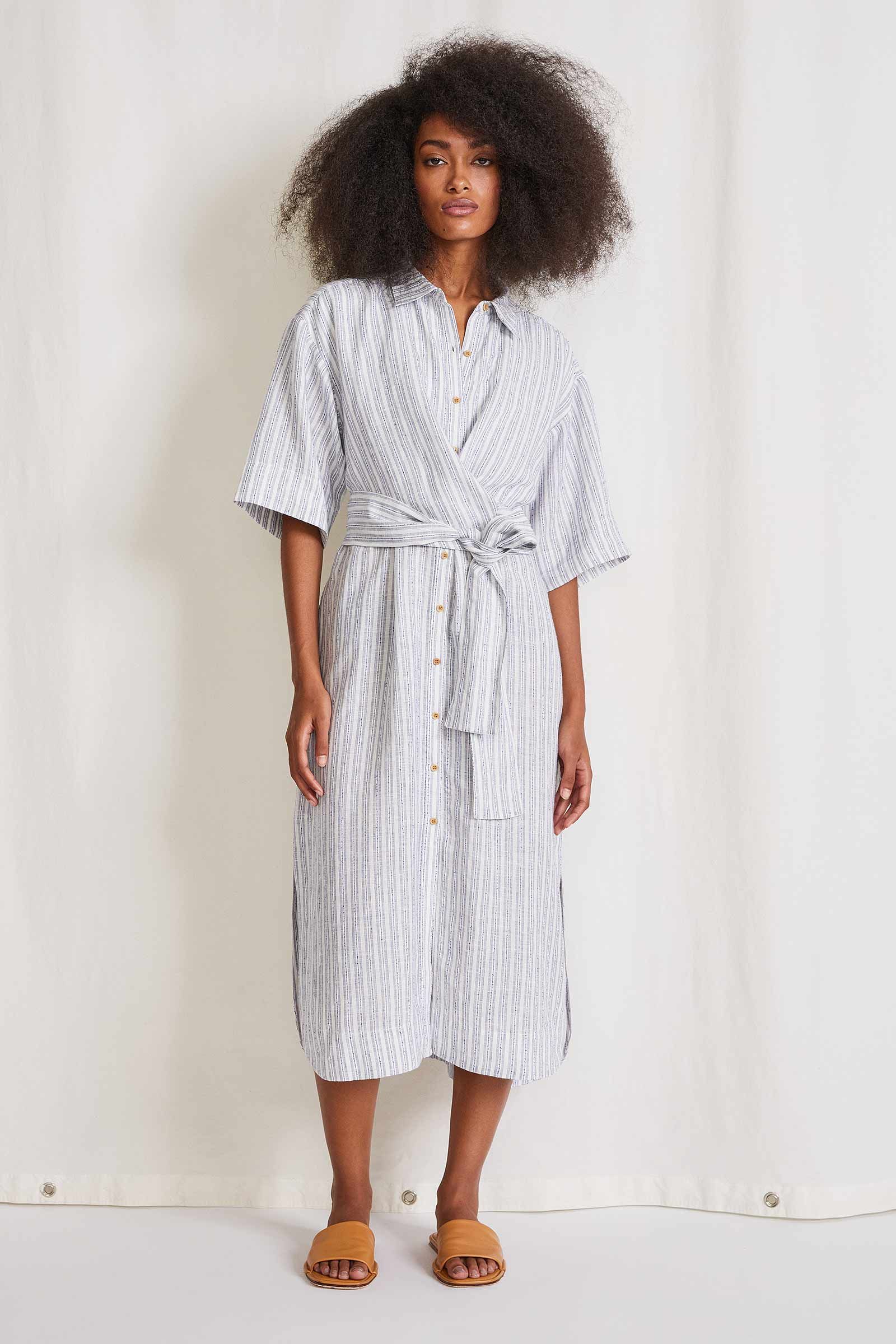 Nicoya Wrap Shirt Dress | Apiece Apart