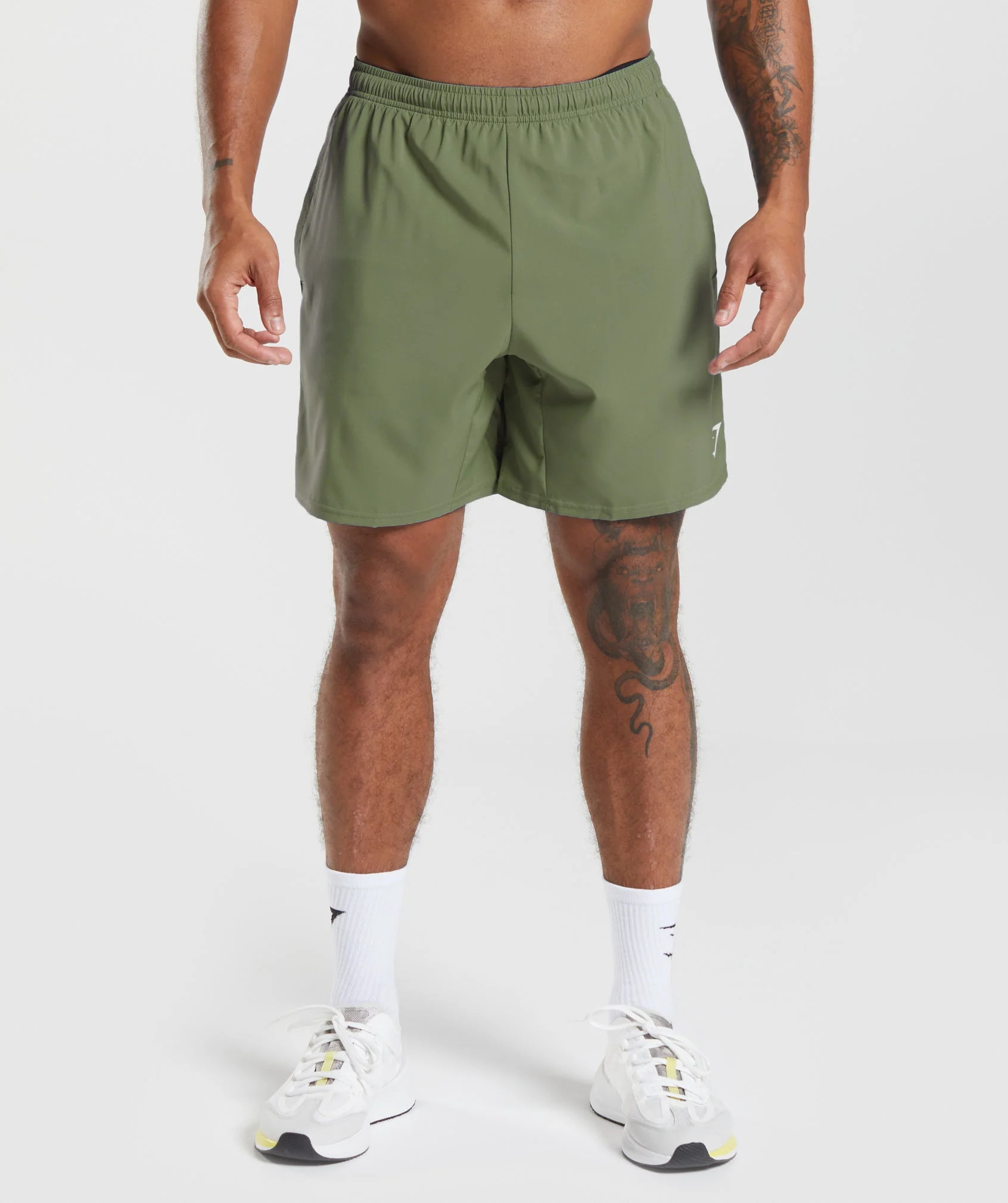 Gymshark Arrival Shorts - Core Olive | Gymshark US
