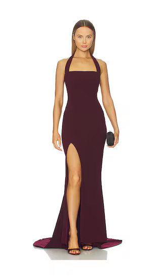 Boulevard Gown in Wine | Revolve Clothing (Global)