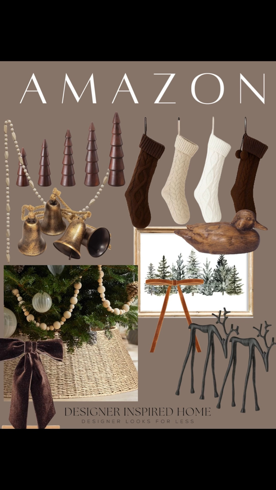 Amazon neutral Christmas finds 

#LTKSeasonal #LTKHome #LTKFindsUnder50