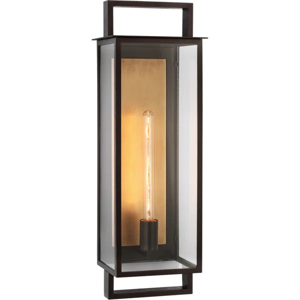 Halle 1 - Light Outdoor Wall Lantern | Perigold