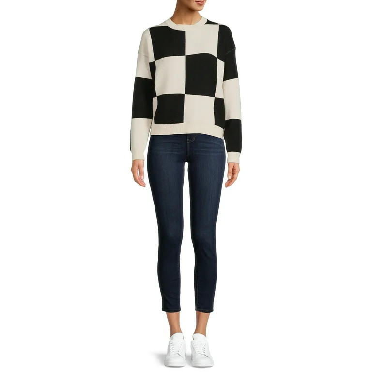 Dreamers by Debut Women's Print Pullover Sweater | Walmart (US)