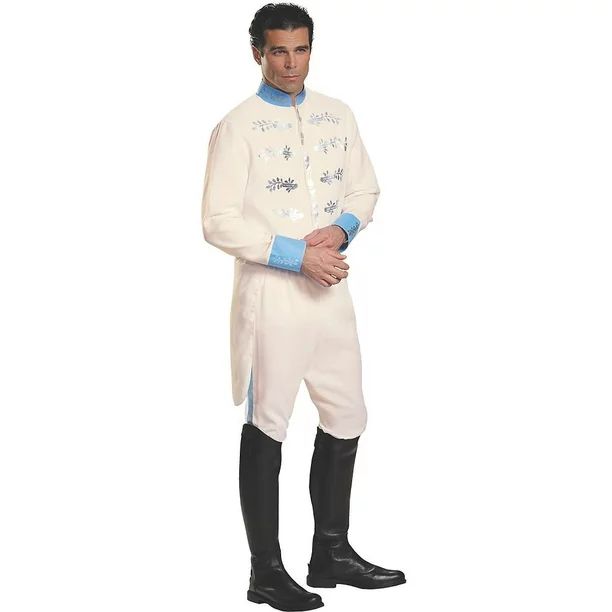 Disguise Mens Disney Cinderella Deluxe Prince Charming Costume - Size XX Large | Walmart (US)