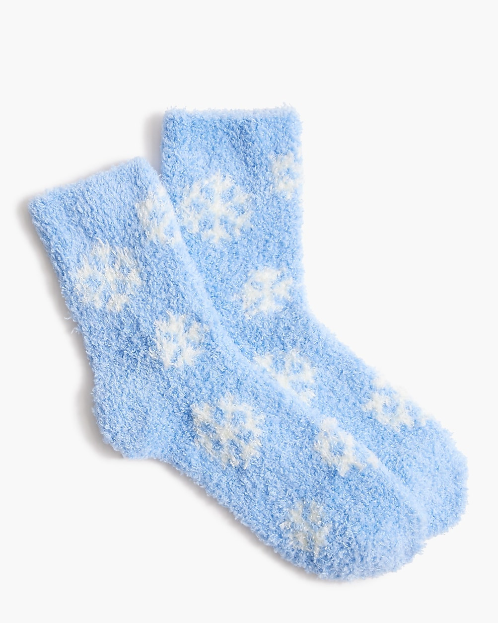 Snowflake fuzzy boot socks | J.Crew Factory