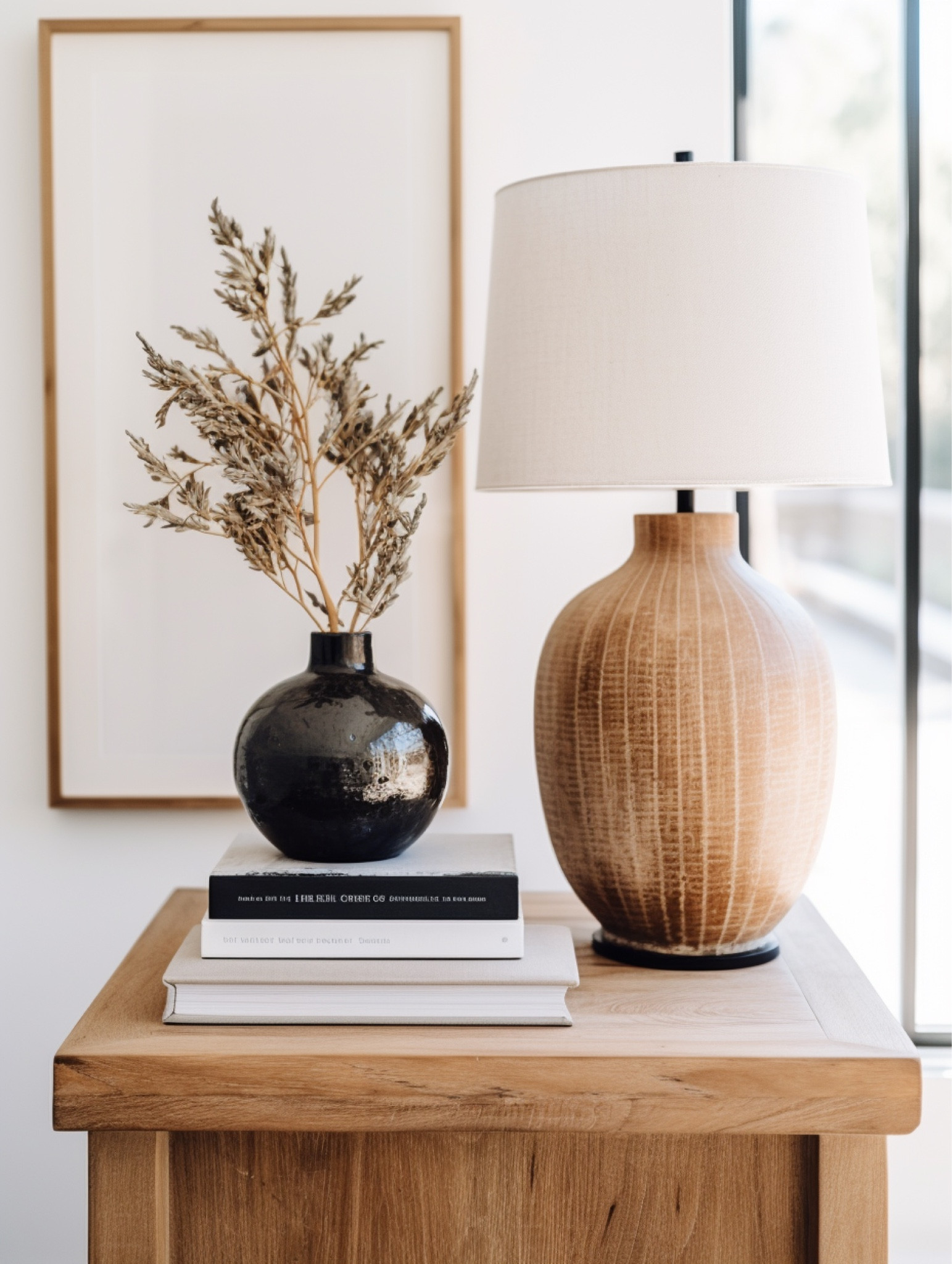 adding a pop of black can add interest to small spaces & easy way to transition into fall #LTKFind 

#LTKSeasonal #LTKhome