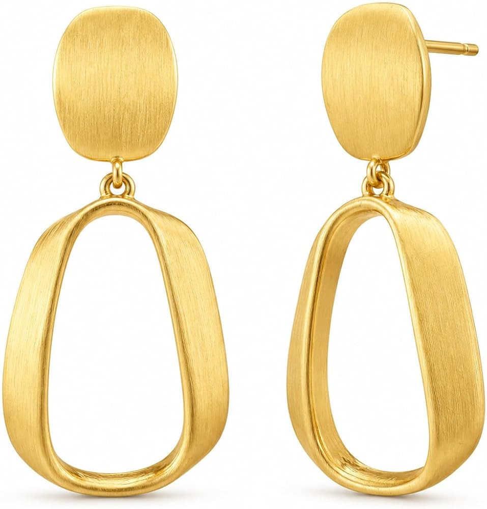 14K Gold Earrings for Women Dainty Elegant Gold Dangle Earrings Jewelry Gifts | Amazon (US)