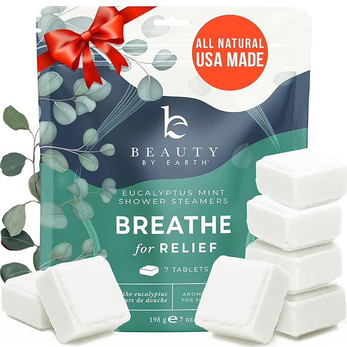 Shower Steamers Aromatherapy - USA Made with Natural Ingredients & Eucalyptus Essential Oil, Larg... | Amazon (US)