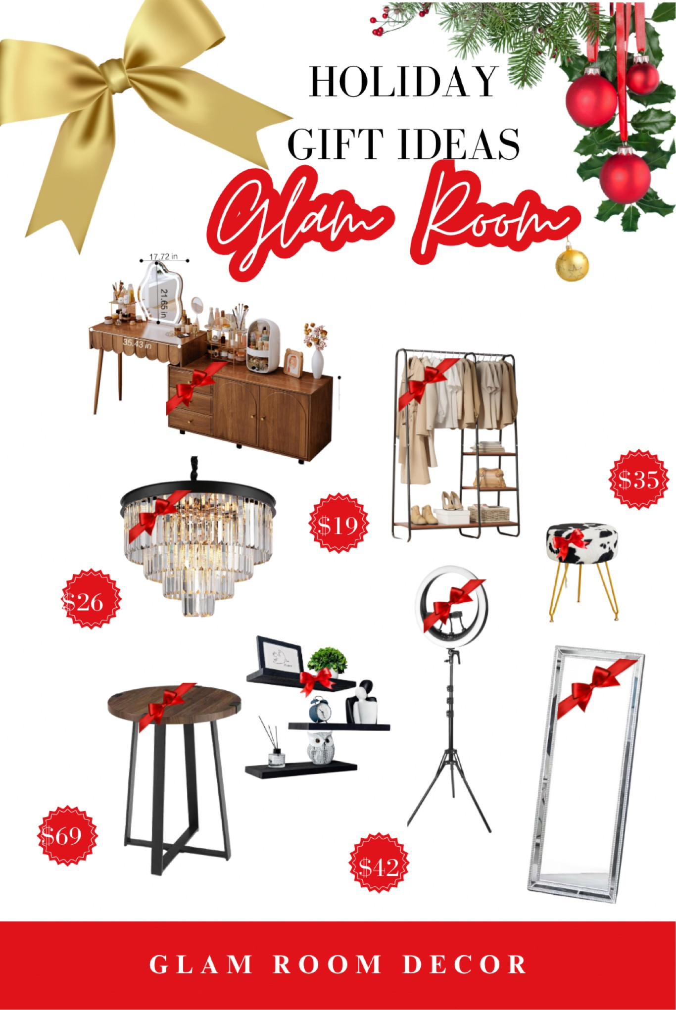 Gift ideas for her glam room! 

#LTKCyberSaleIT #LTKGiftGuide #LTKHoliday