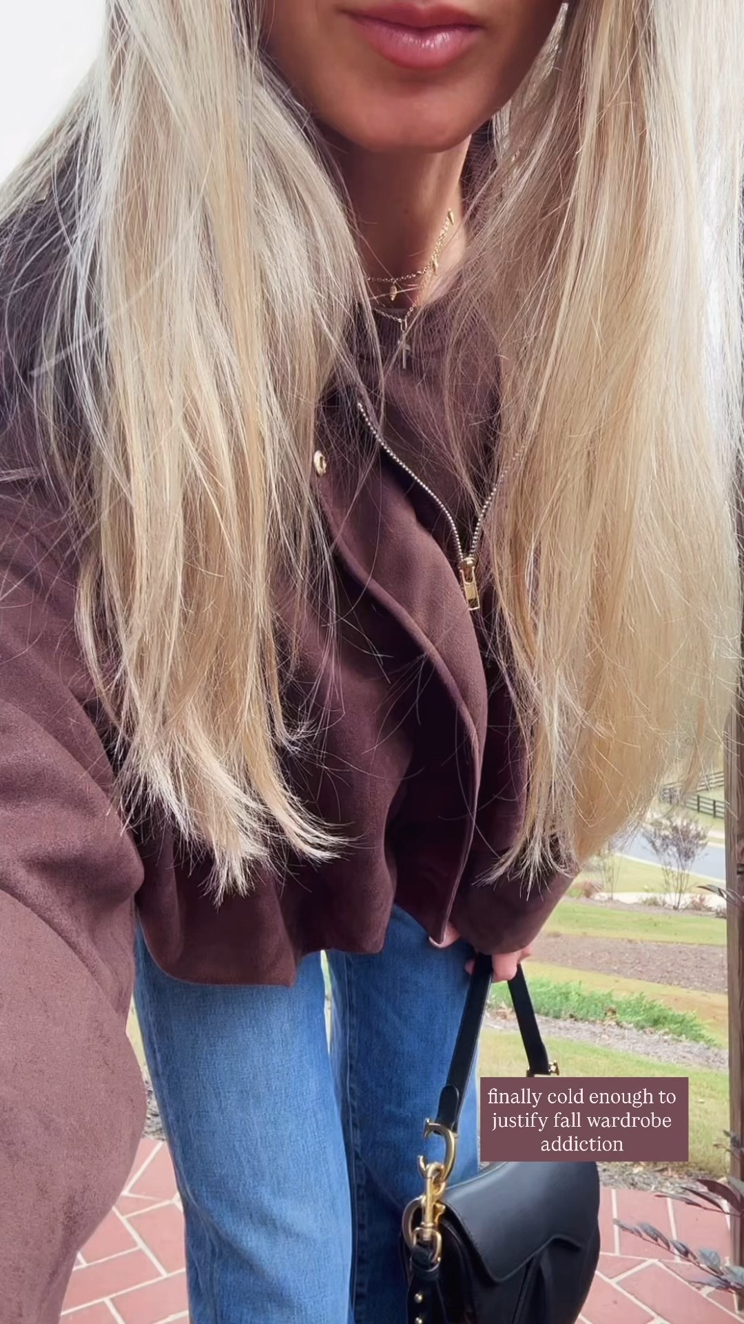 Church fit today- the viral Amazon jacket, favorite fall denim, and the best suede accessories 🤎 

*wearing jacket size S, jeans 26 TTS

#FallFashion #FallOutfit #espressobrown #suedebomber #AmazonFinds #ViralAmazonFinds #SuedeJacket #BatwingJacket #BubbleHem #DarkWashDenim #LooseDenim #SuedeBelt #SuedeBooties #ChocolateBrownBoots #EspressoBrownBoots #FallStyleInspo #CasualChic #AutumnLayers #FallOutfitInspo #CozyStyle #NeutralOutfit 

#LTKSaleAlert #LTKFindsUnder50 #LTKSeasonal